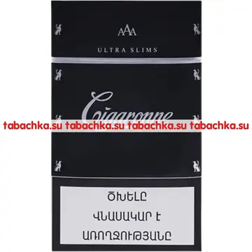 Сигареты Cigaronne Ultraslims Black