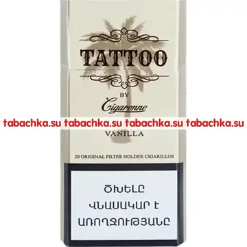 Сигареты Cigaronne Tattoo Superslims Vanilla