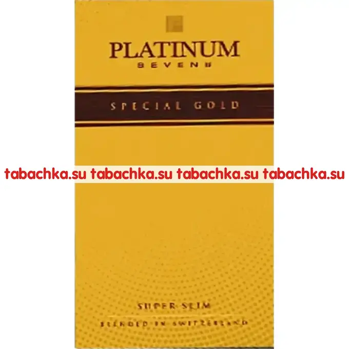 Сигареты Platinum Seven Special Gold