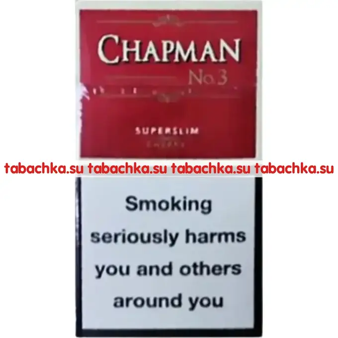 Сигареты Chapman №3 Cherry Superslim