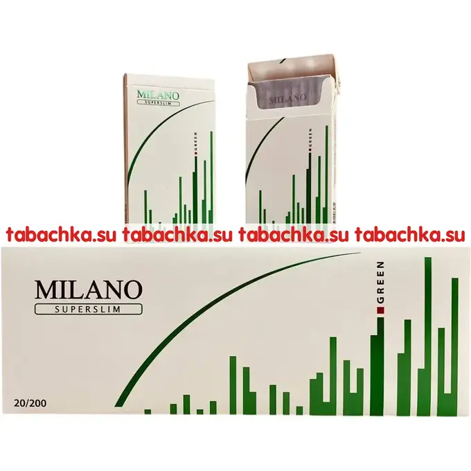 Сигареты Milano Green Superslim