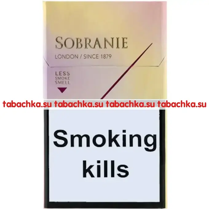 Сигареты Sobranie Golds