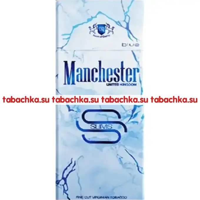 Сигареты Manchester Slim Blue