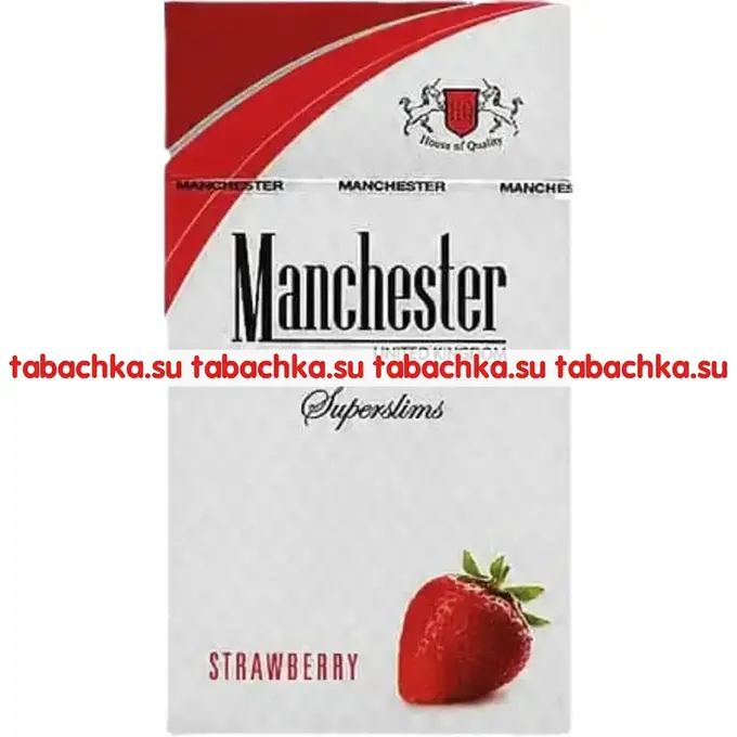 Сигареты Manchester Strawberry Superslims