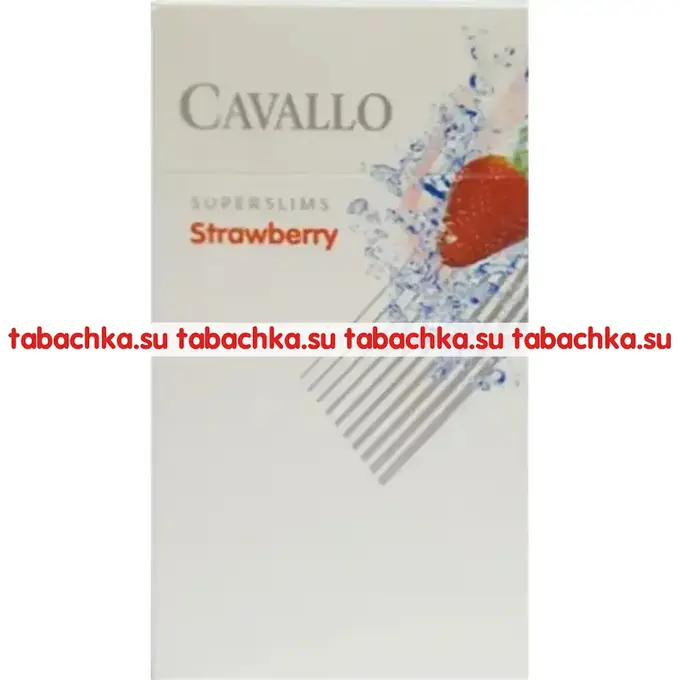 Сигареты Cavallo Strawberry Superslims
