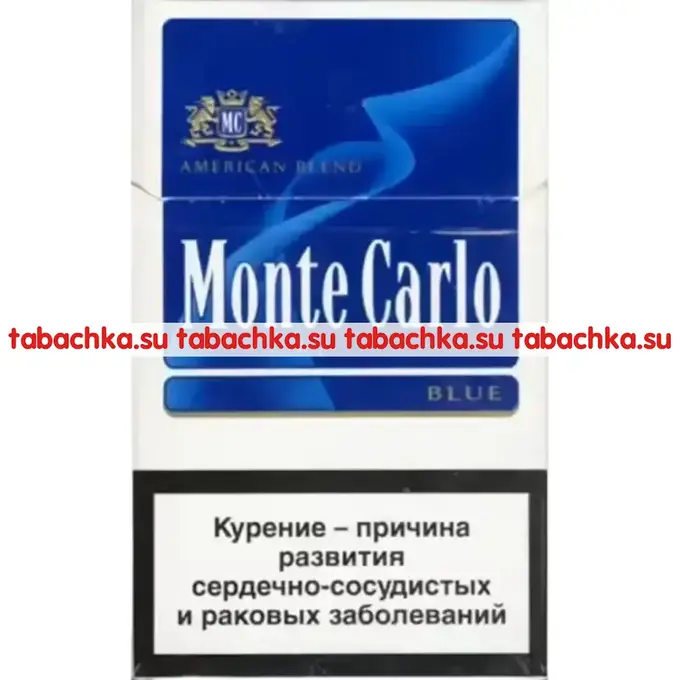 Сигареты Monte Carlo Blue Сигареты Monte Carlo Blue